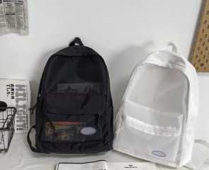 Унисекс моды водонепроницаемый нейлон Softback рюкзак с застежкой-молнией Hasp закрытия большой емкости для путешествий Пешие прогулки